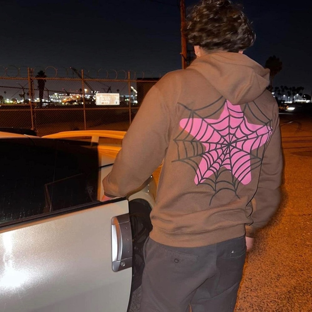 Rhinestone Y2K Spider Skeleton Hoodies